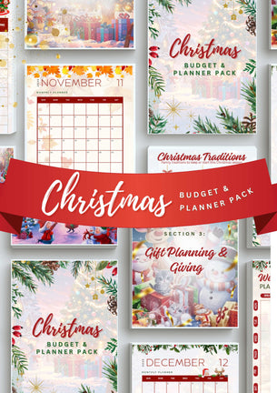 Christmas Budget & Planner Pack [Instant Download]