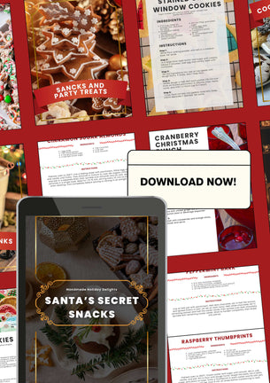 Santa's Secret Snacks: Handmade Holiday Delights Recipe E-Book