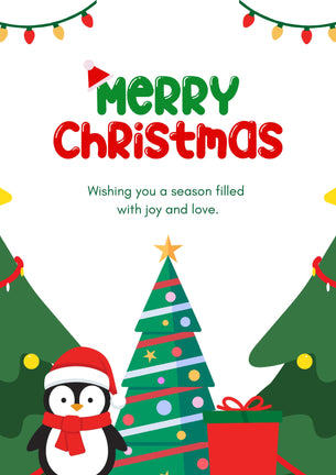 Christmas Greeting Card [Instant Download]